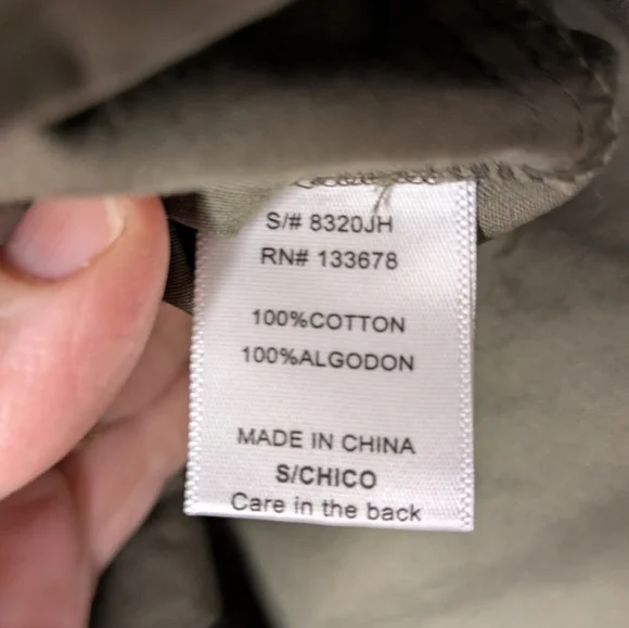 Forever 21 Camouflage Button-Up Shirt with Patches - Picture 7 of 7